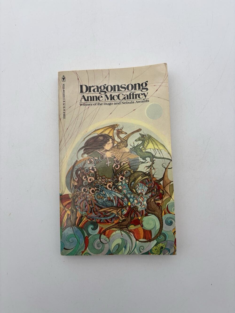 Dragonsong Anne McCaffrey 1977 Fantasy Dragonriders Pern Bantam Book PB